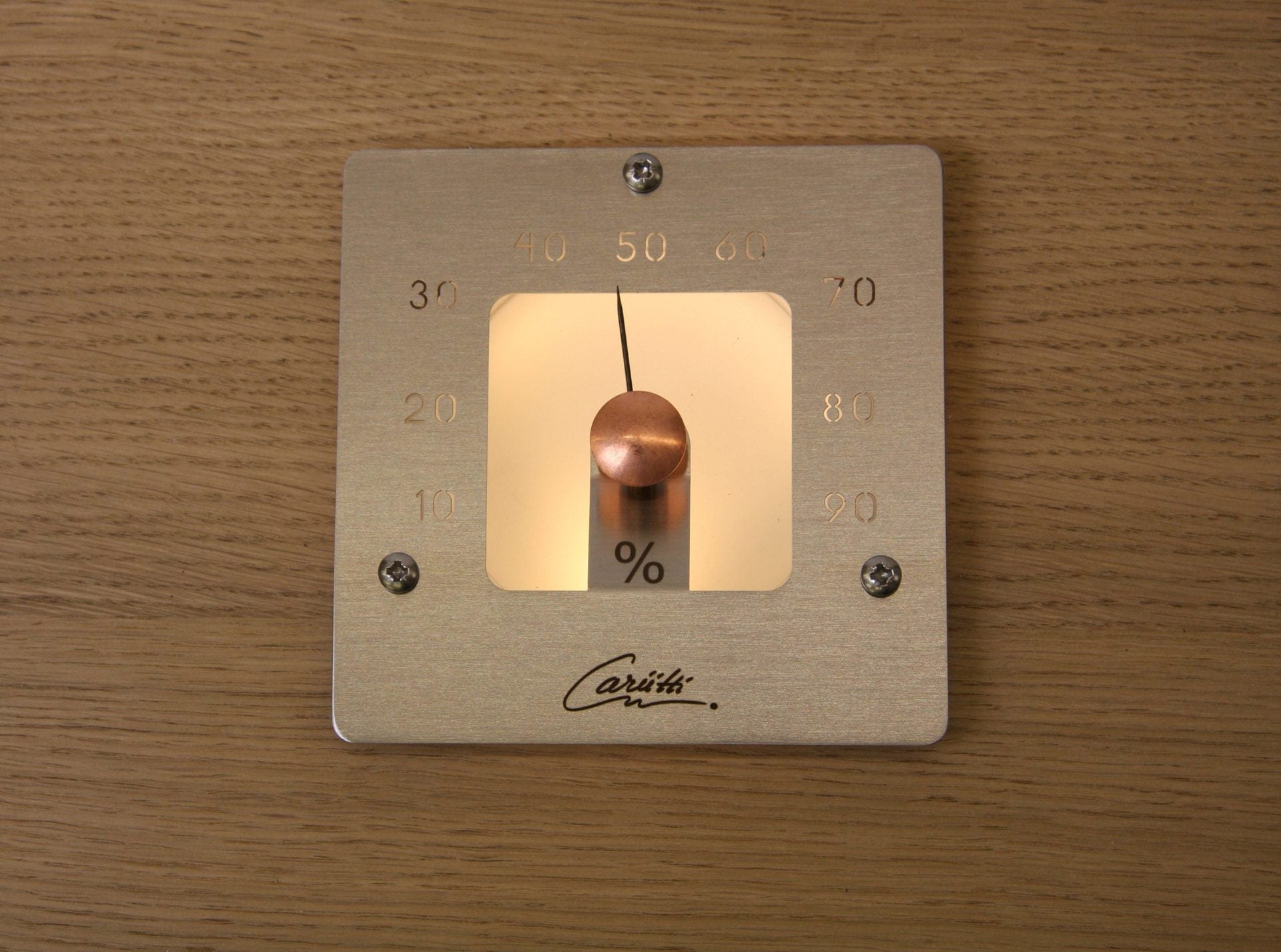 Bastu-hygrometer Cariitti Square