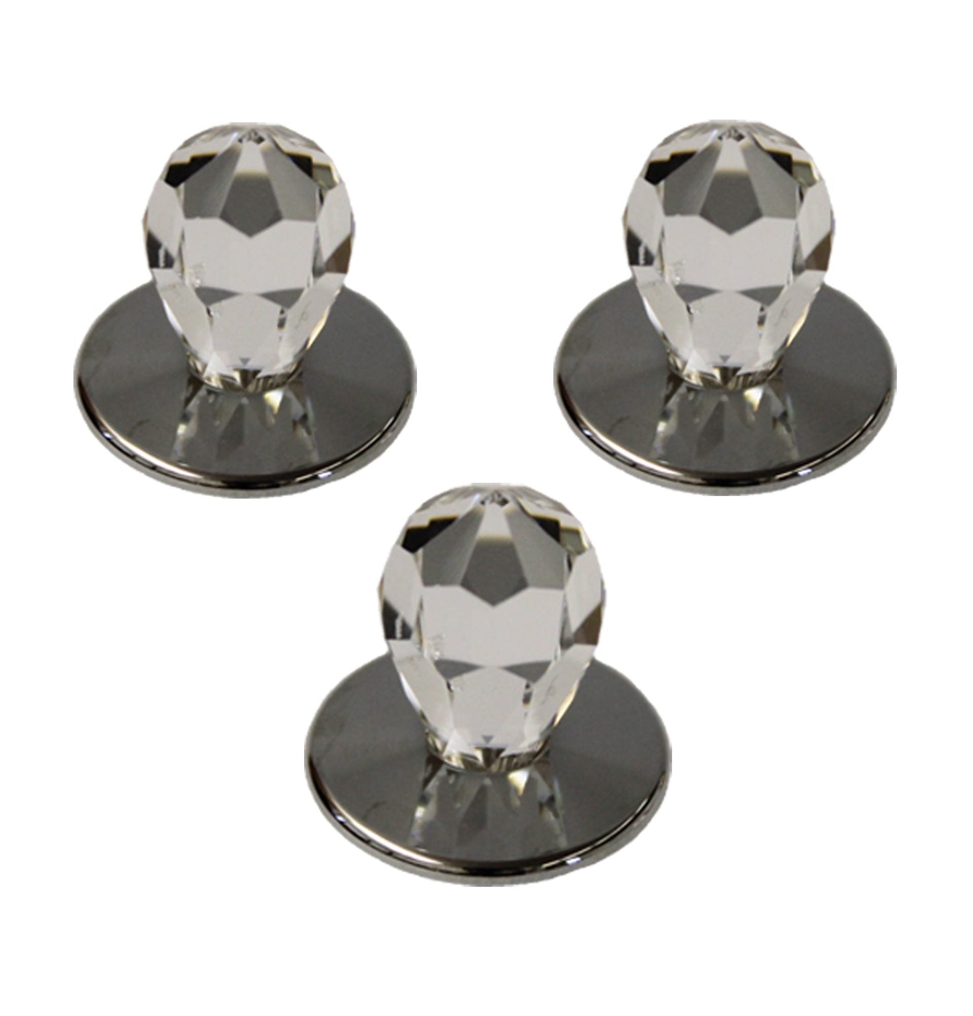 Ljusarmatur för ångbastu Cariitti LED-kristall CR-16 3 st