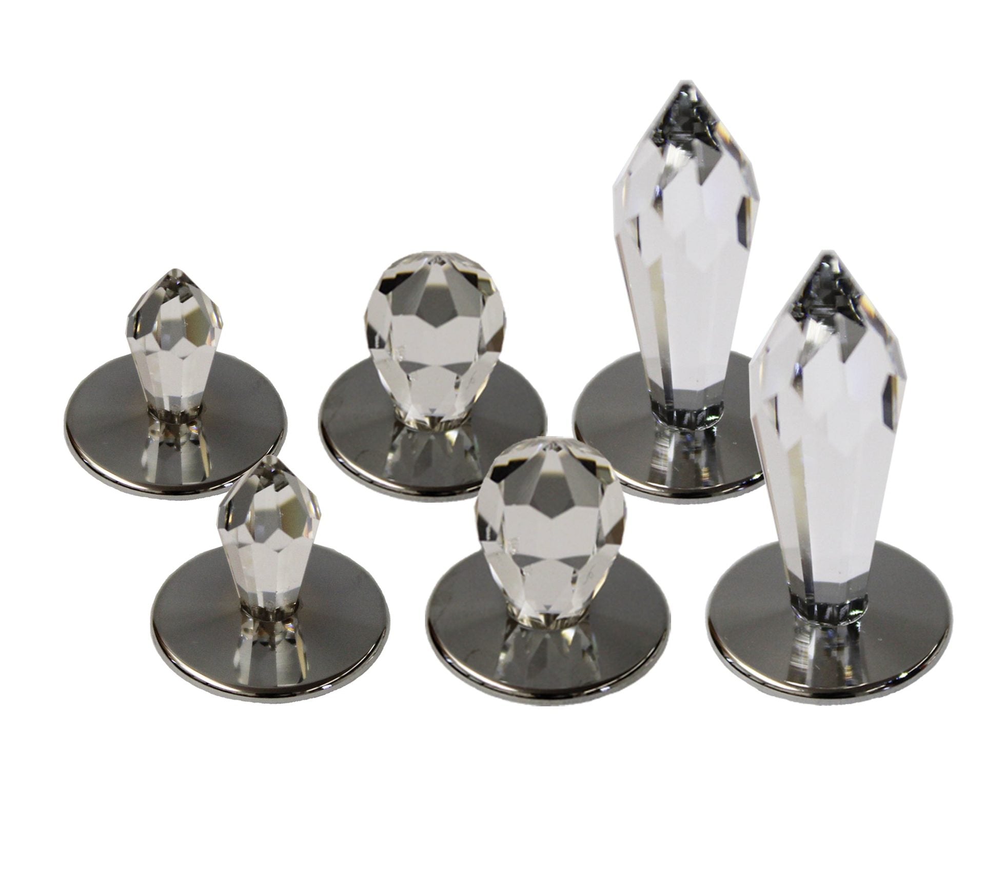 Ljusarmatur för ångbastu Cariitti LED Crystal Mixed Kit 6 st