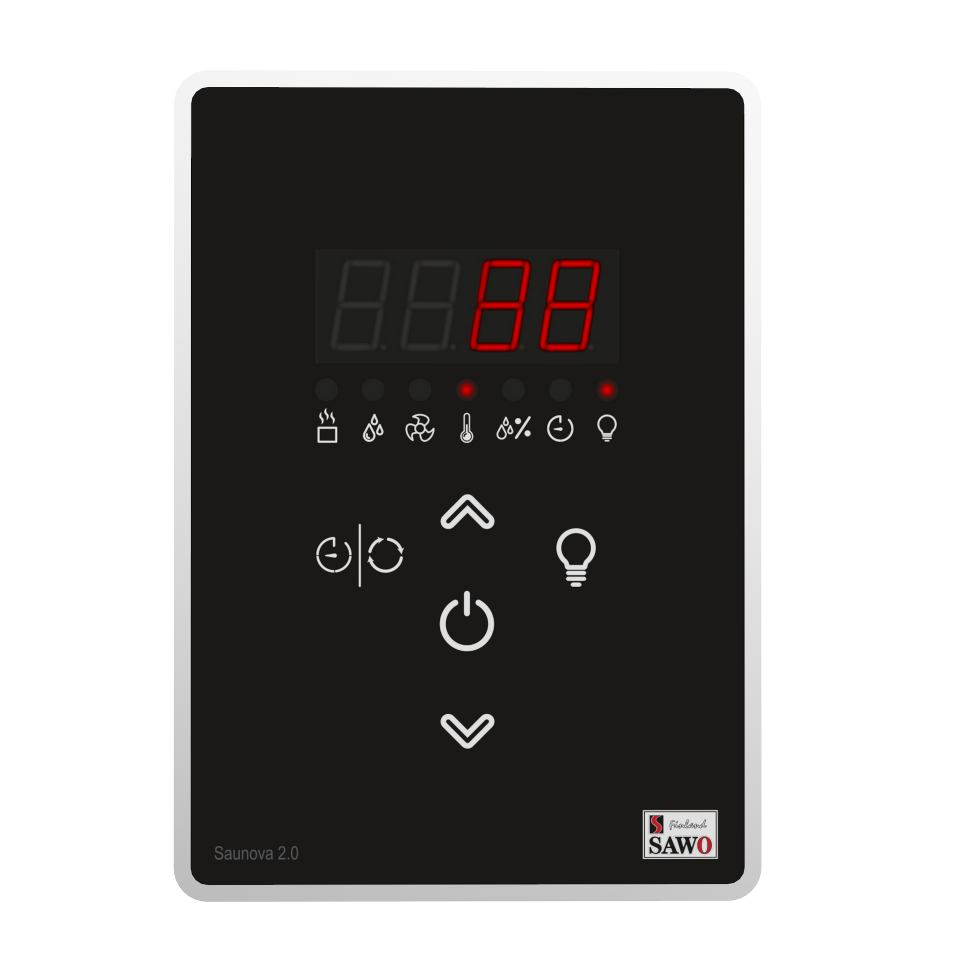Styrenhet SAWO Saunova 2.0 Användargränssnitt