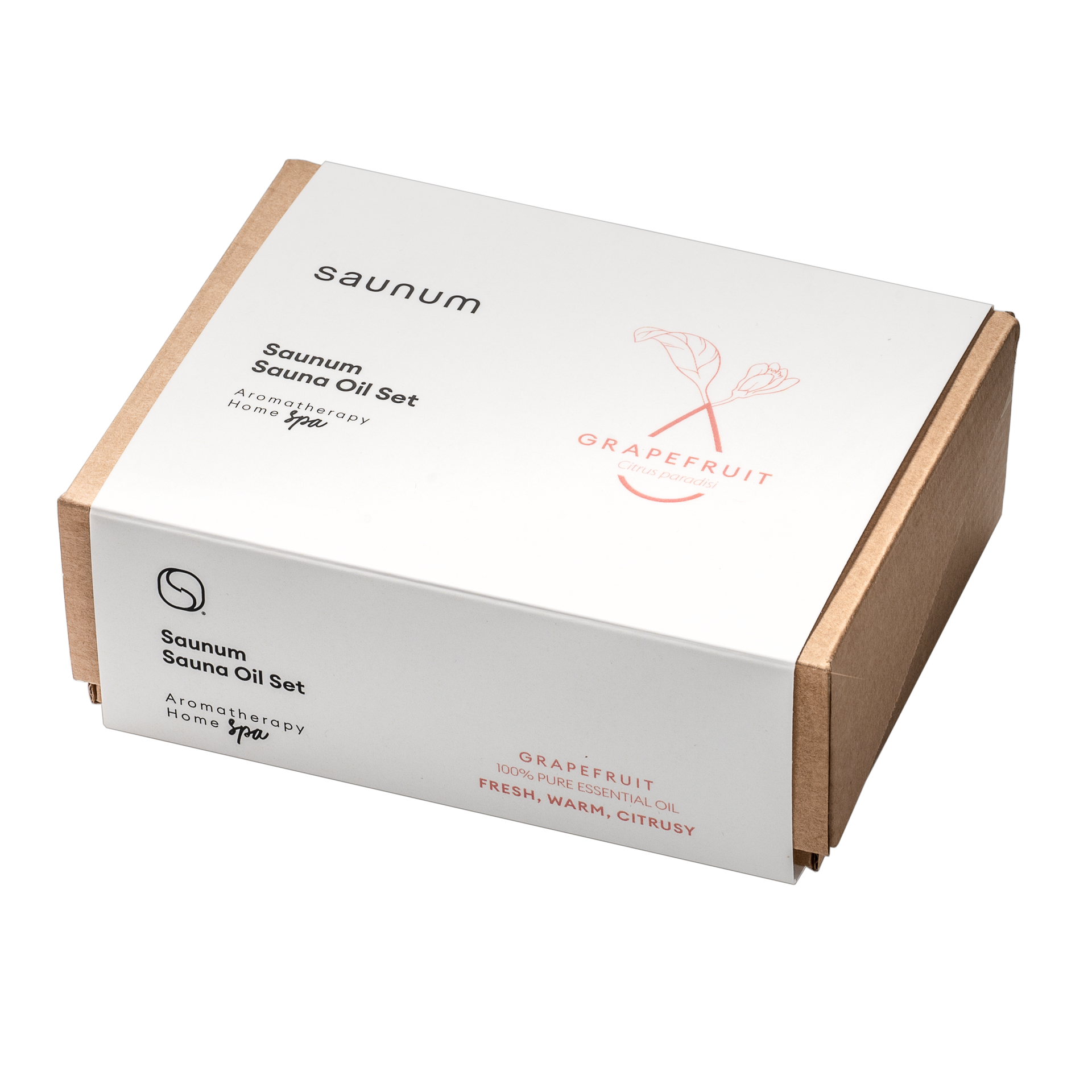 Aromaolja-set för bastu Saunum 10 ml inklusive skål och pipett