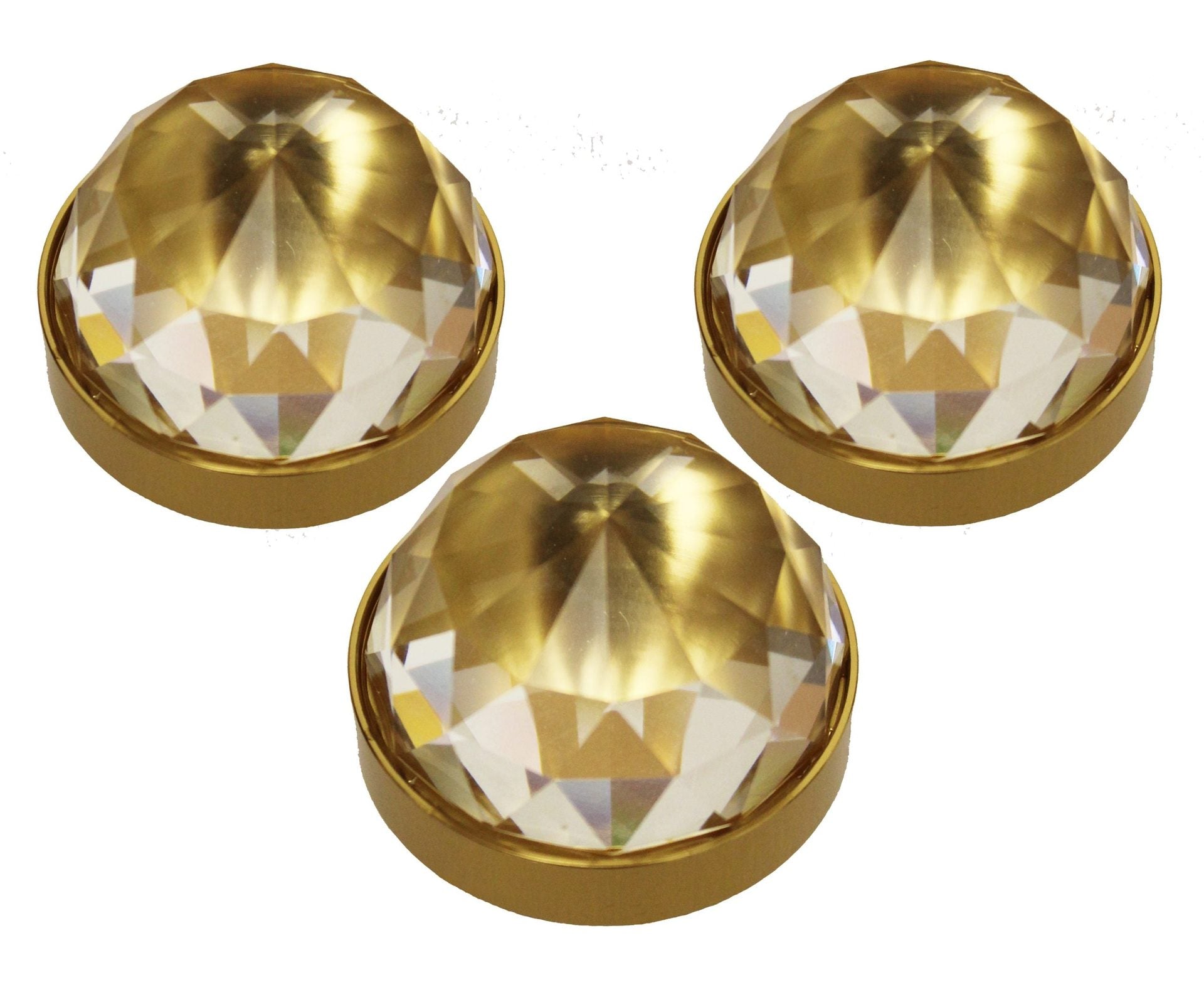 Ljusarmatur för ångbastu Cariitti LED-kristall CR-30 3 st